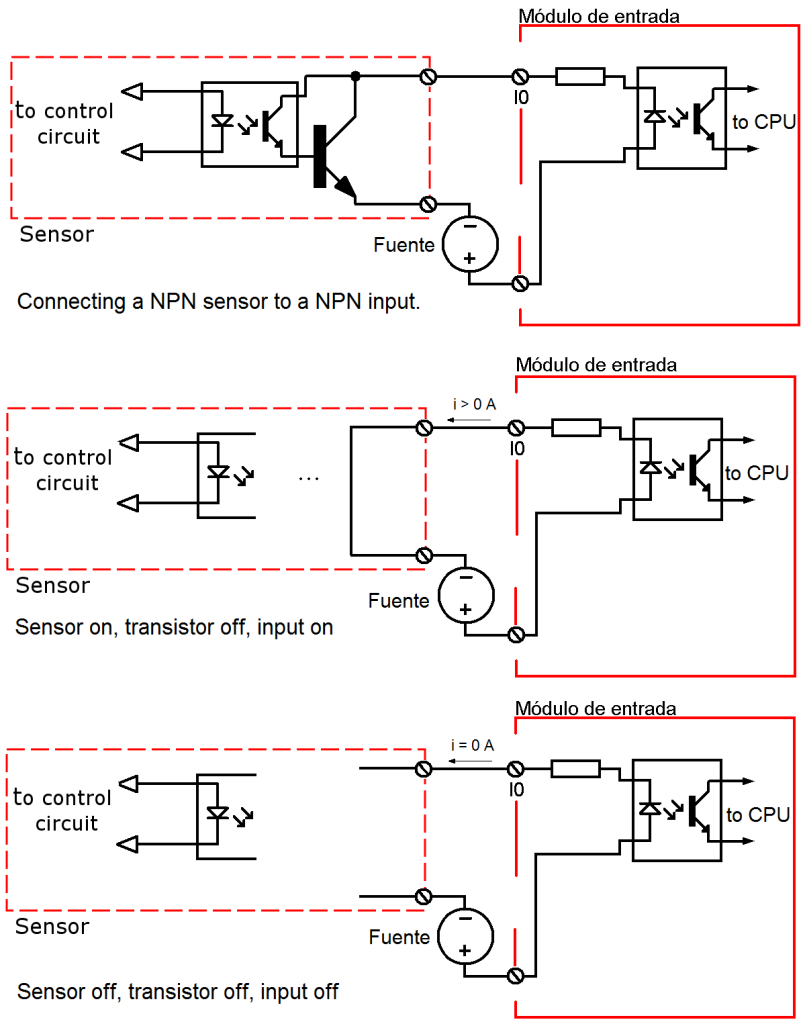 Connecting NPN sensor to NPN input