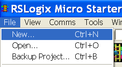 Crear archivos RSLogixMicro