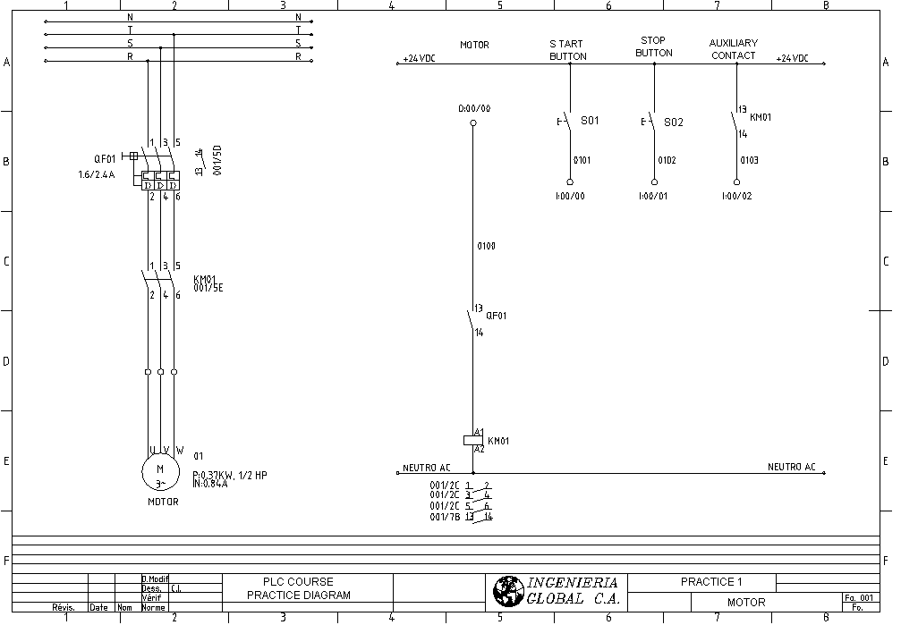 Iec Wiring Diagram Example - 11